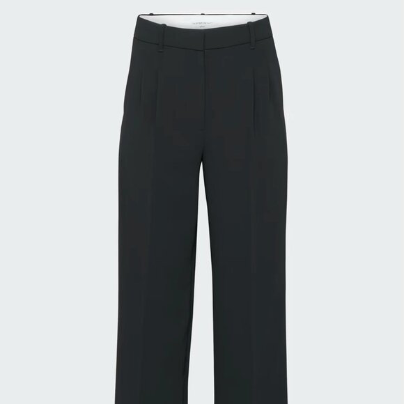 Aritzia Effortless Pant, Crepette, Black, size OO - Picture 1 of 10